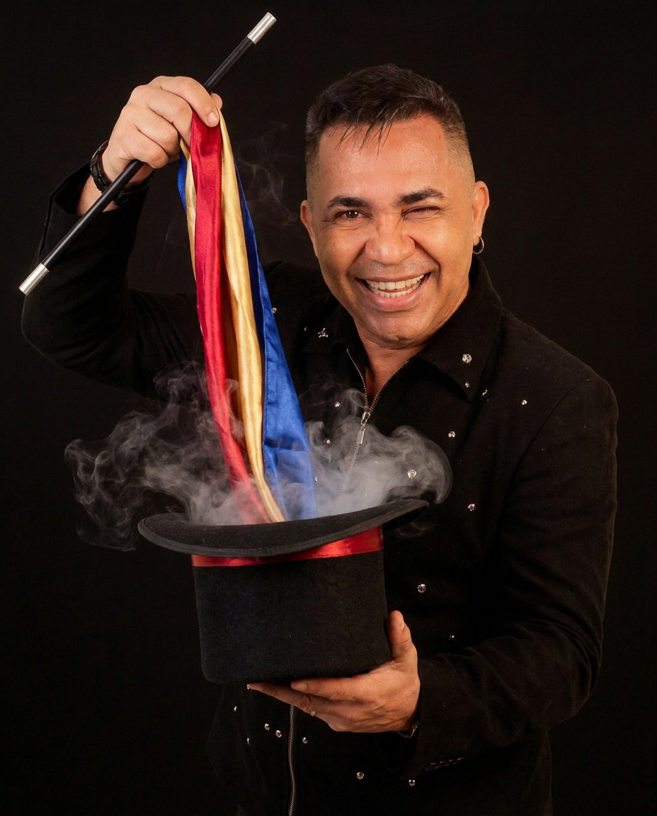 Espetáculo "Rindo À Toa" combina comédia e mágica no Teatro Nova Iguaçu Petrobras